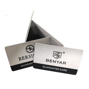 warranty card