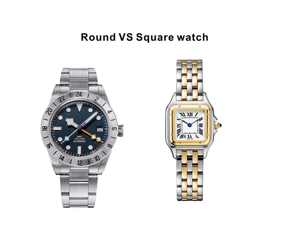round vs square watch
