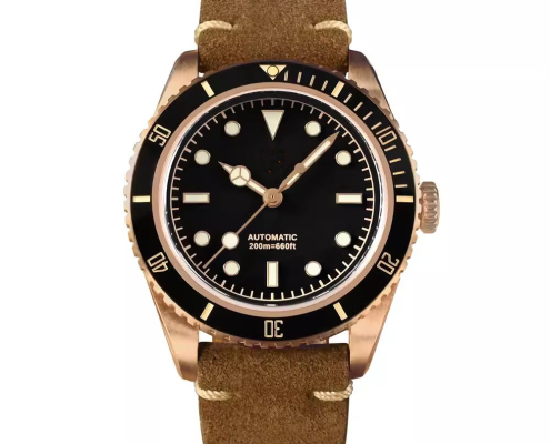 bronze automatic watch