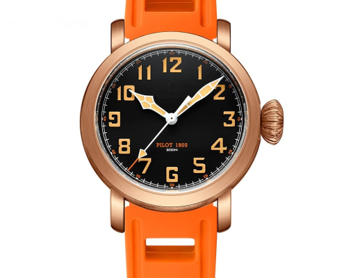 bronze pilot watch