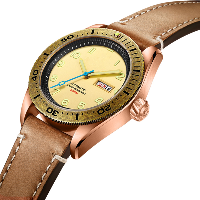 bronze watch