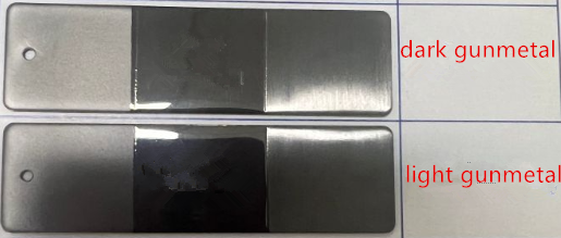 gunmetal plating