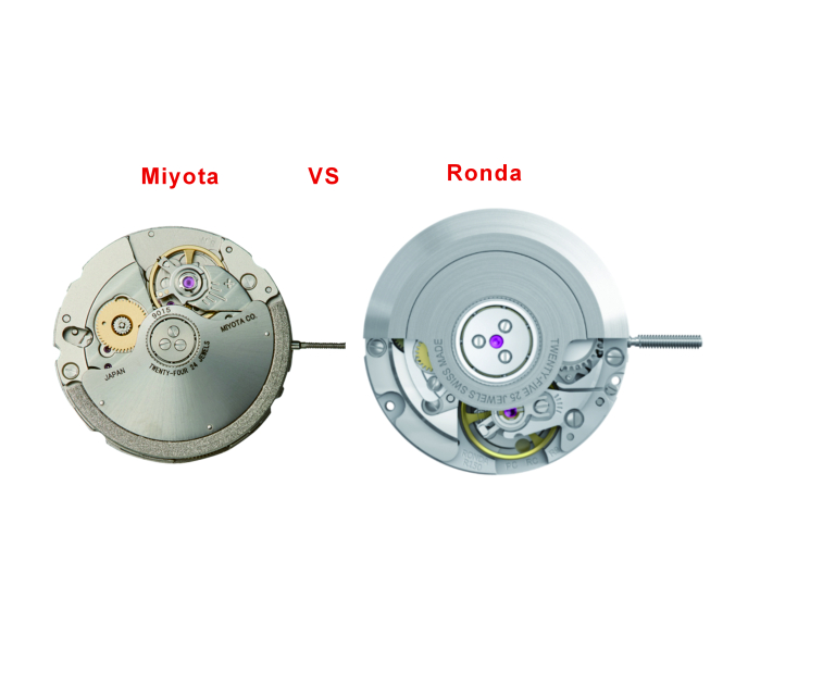 Automatic bronze watch Miyota vs. Ronda Movement
