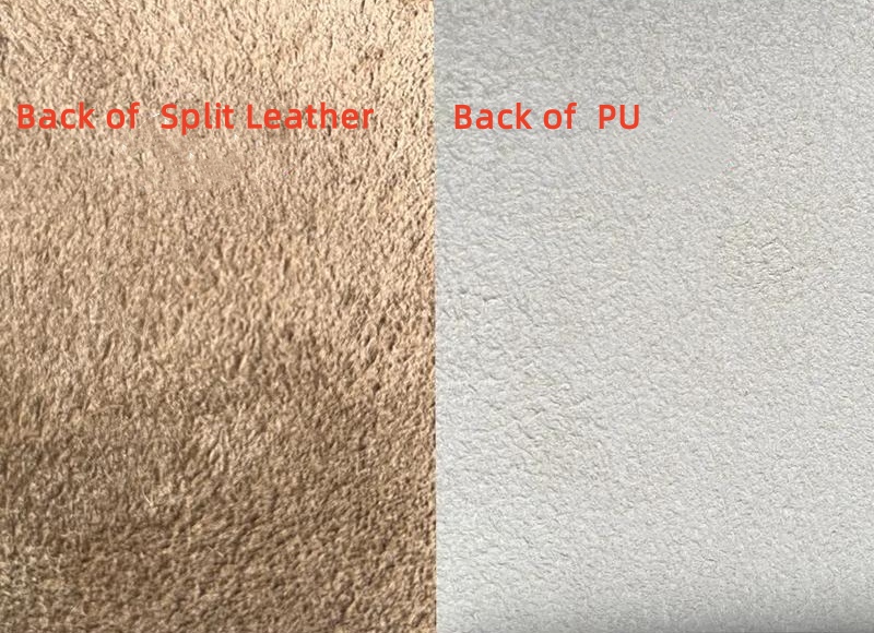 PU VS Split leather