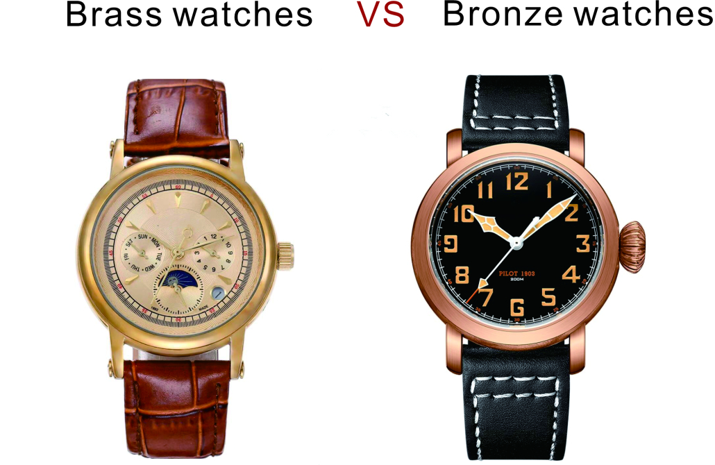 Automatic bronze watch brass vs bronze watch