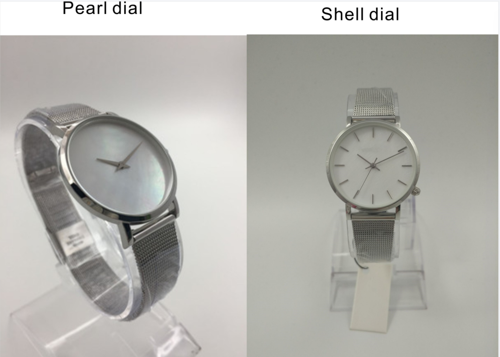 Mother of pearl vs shell dial