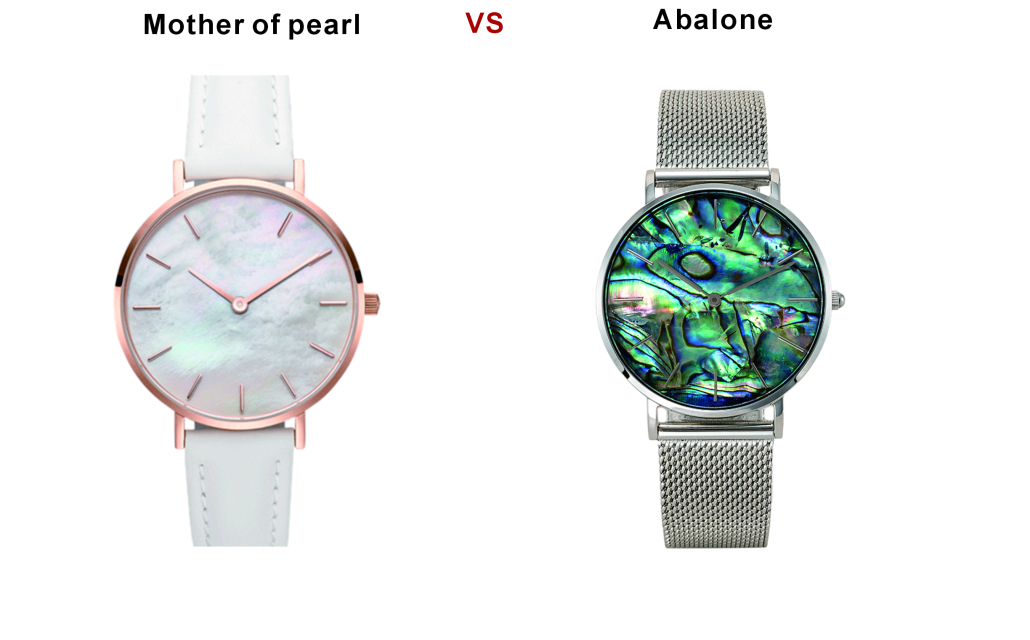 mother of pearl vs abalone dial