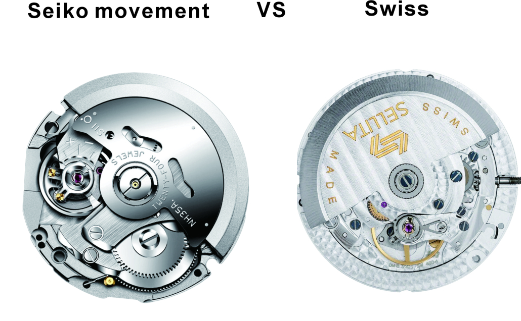 Seiko movement vs swiss